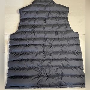 Mens Old Navy Blue Puffy Vest Water Resistant Size M NWT Aprrox meas W21 L26